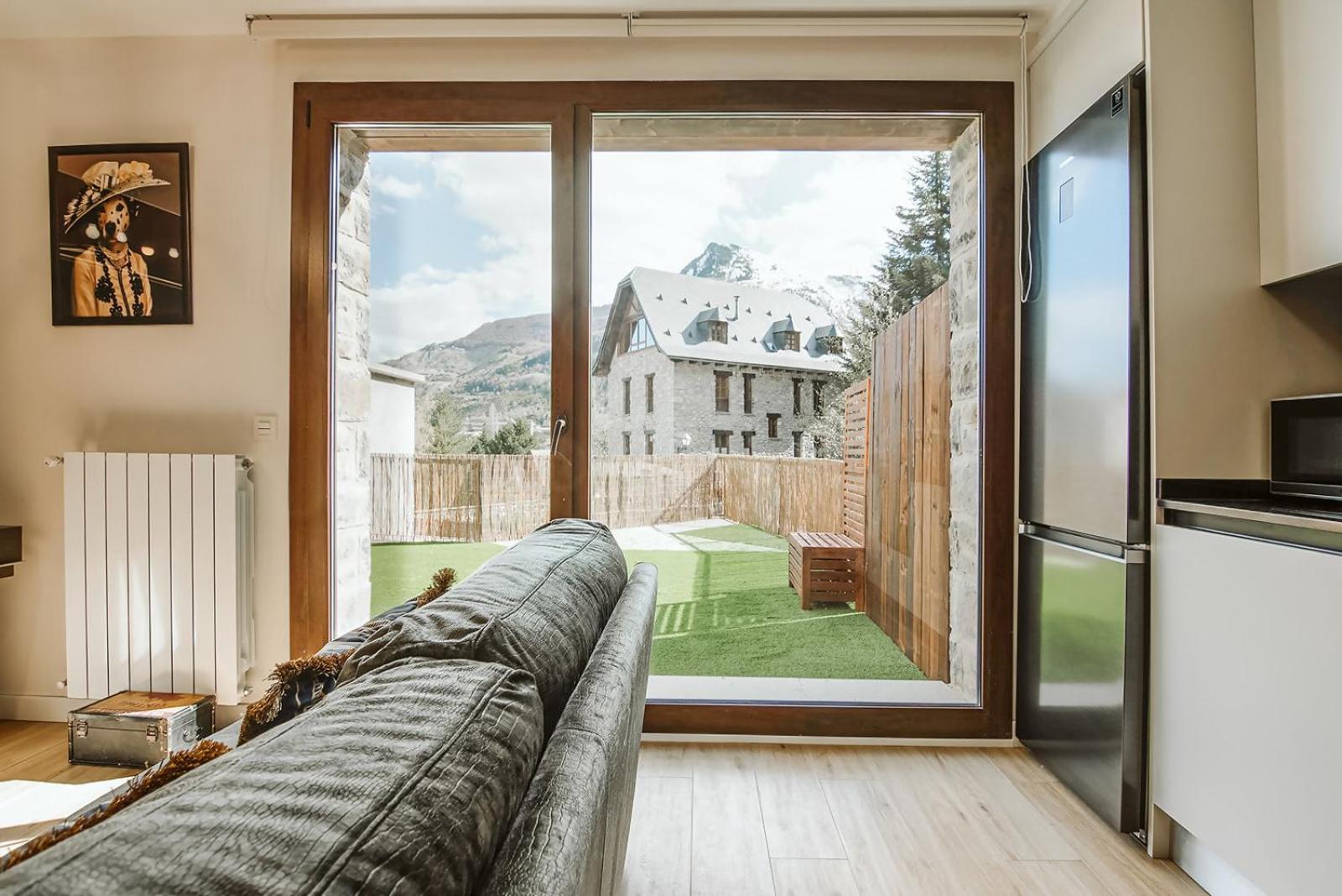 Sallent de Gállego Casa Rosana Apartamento De Diseno Con Terraza מראה חיצוני תמונה